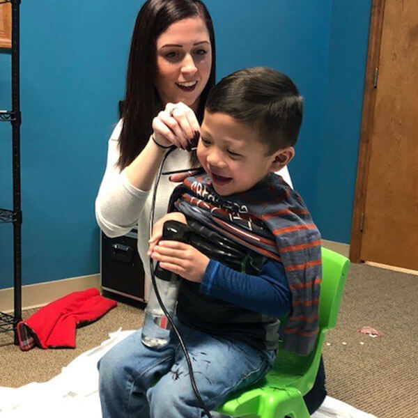 Sensory Friendly Haircut at Black Shears Barbershop | KY