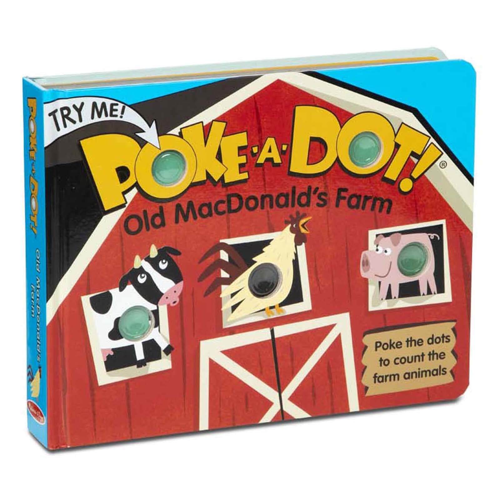 Melissa & Doug Poke-a-Dot! Old MacDonald's Farm book