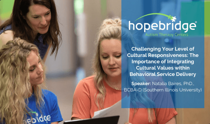 Internal: Challenging Your Level of Cultural Responsiveness: The Importance of Integrating Cultural Values within Behavioral Service Delivery