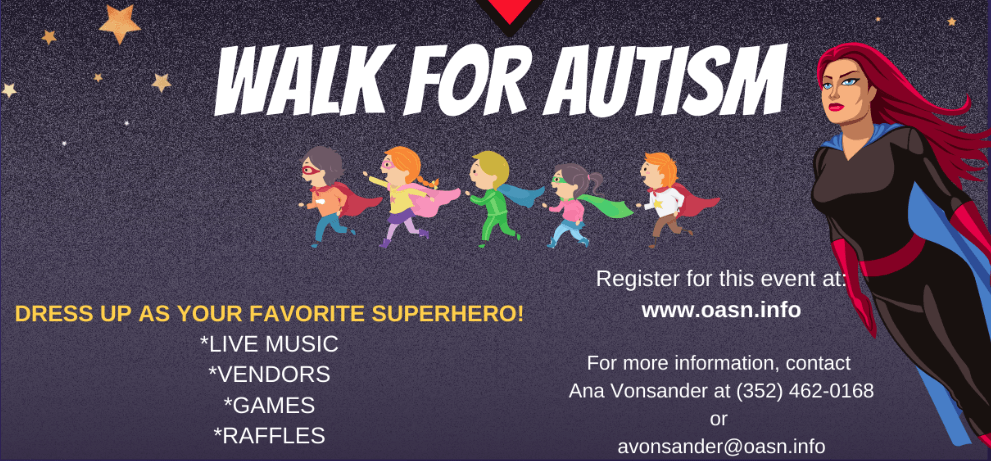 OASN Super Hero Walk for Autism