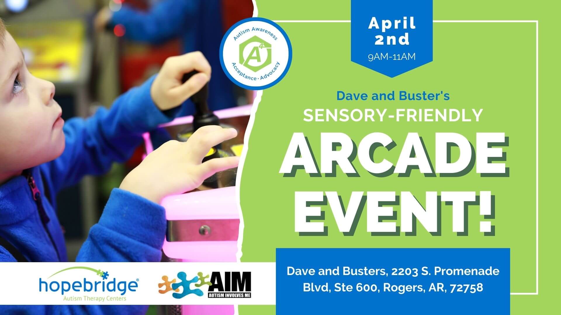 Sensory-Friendly Game Day - Rogers, AR