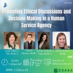 COABA's August 2023 Webinar - Promoting Ethical Discussions and Decision Making