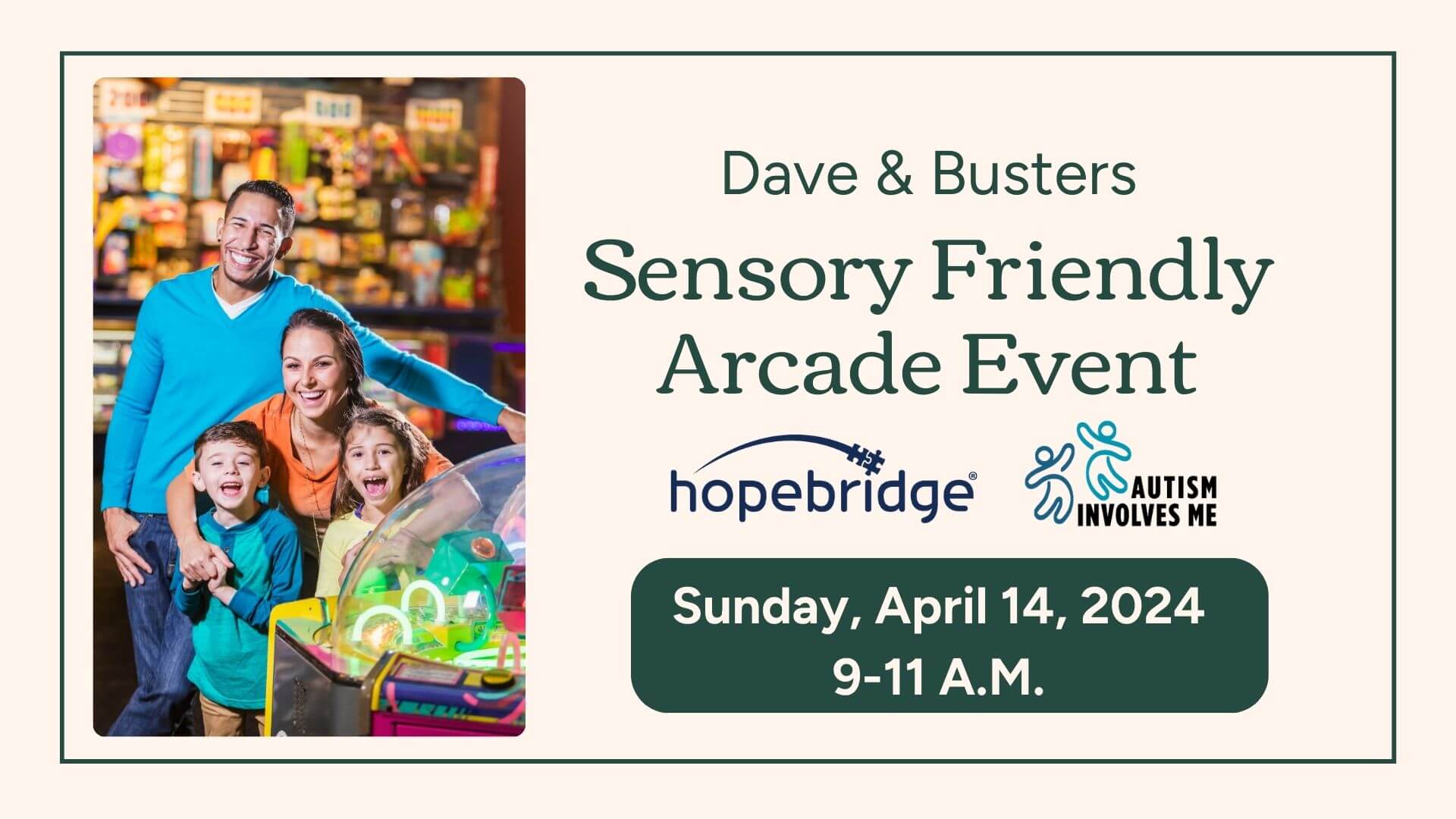 Sensory Friendly Arcade Event | AR