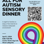 All For Autism Sensory Dinner | IN